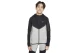 Nike Sportswear Tech Fleece Παιδική Ζακέτα με Κουκούλα Γκρι, Μαύρη
