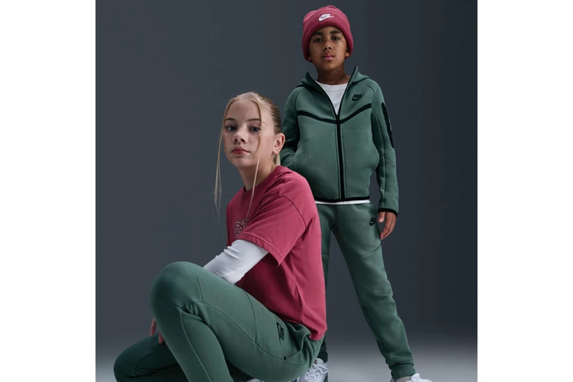 Nike Sportswear Tech Fleece Παιδικό Παντελόνι Φόρμας Πράσινο