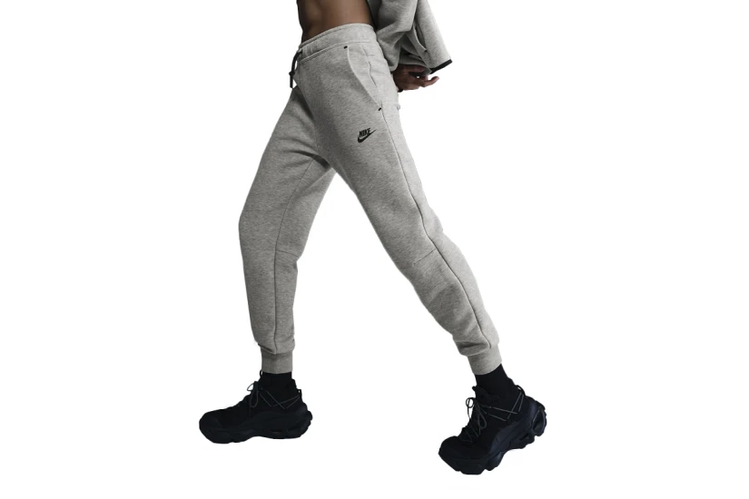Nike Sportswear Tech Fleece Γυναικείο Παντελόνι Φόρμας Γκρι