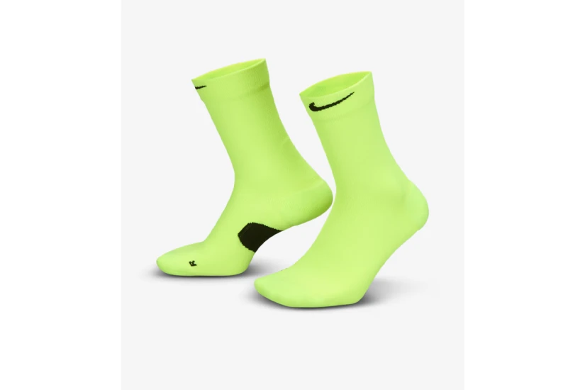 Nike Running Ψηλές Κάλτσες Κίτρινο Φλούο 1 Ζευγάρι