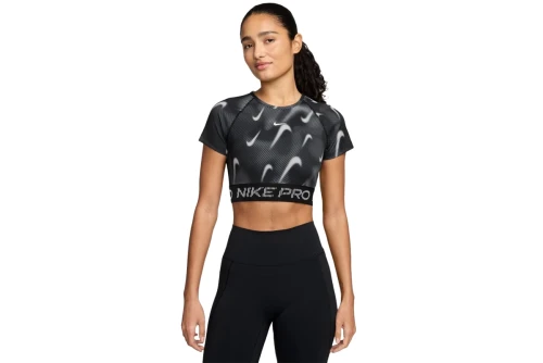 Nike Pro Dri-Fit Crop Top Κοντομάνικο Γυναικείο (HV9628 010)