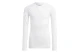 Adidas Techfit Παιδική Μακρυμάνικη Ισοθερμική Μπλούζα Λευκή
