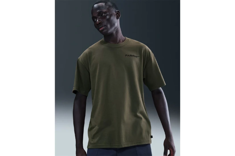 Nike Paris Saint-Germain Soccer Ανδρικό Κοντομάνικο T-Shirt Χακί