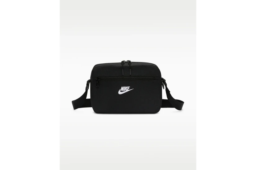 Nike Heritage 2.0 Unisex Τσαντάκι Χιαστί - Ώμου Μαύρο 4L