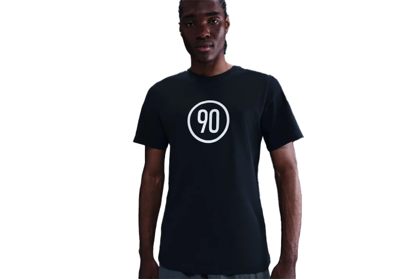 Nike Total 90 Ανδρικό Κοντομάνικο T-Shirt Μαύρο 