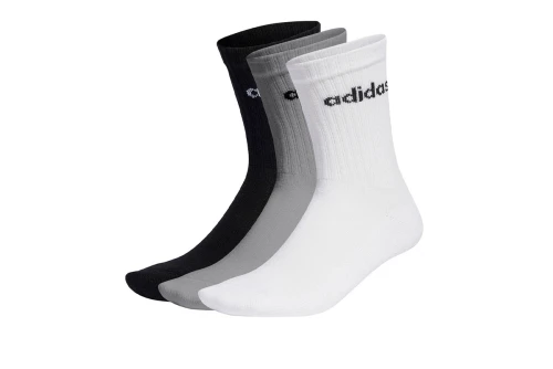 Adidas Performance Linear Crew Cushioned Κάλτσες Ψηλές 3 Ζευγάρια (IC1302)
