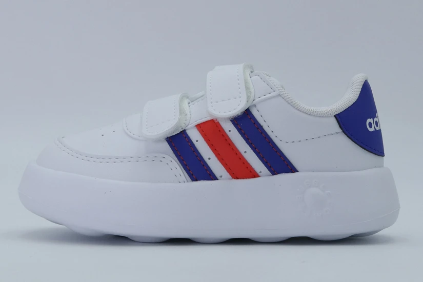 Adidas Performance Breaknet 2.0 Βρεφικά Sneakers Λευκά, Μωβ, Κόκκινα