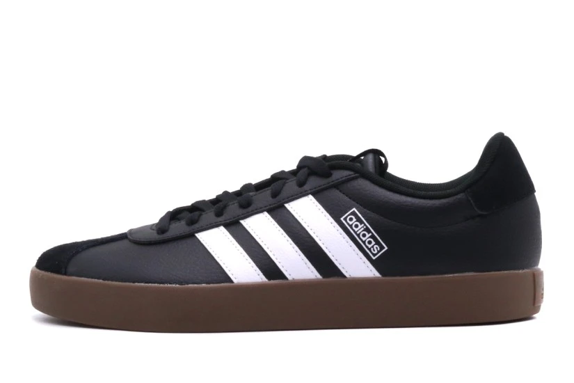 Adidas Performance VL Court 3.0 Ανδρικά Sneakers Μαύρα, Λευκά, Καφέ