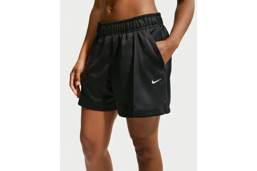 Nike Sportswear Mid-Rise Poly-Knit Γυναικείο Αθλητικό Σορτς Μαύρο