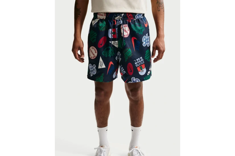 Nike Sportswear Club Woven Flow Ανδρικό Αθλητικό Σορτς Μπλε Σκούρο