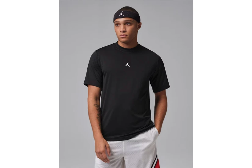 Jordan Sport Essentials Ανδρικό Κοντομάνικο T-Shirt Μαύρο