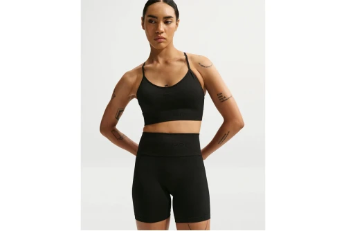 Nike Pro Seamless Dri-Fit High-Waisted Κολάν Κοντό Γυναικείο (IF1210 010)