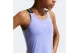 Nike Pro Dri-FΙΤ Γυναικεία Αμάνικη Μπλούζα Λεβάντα, Μαύρη, Λευκή