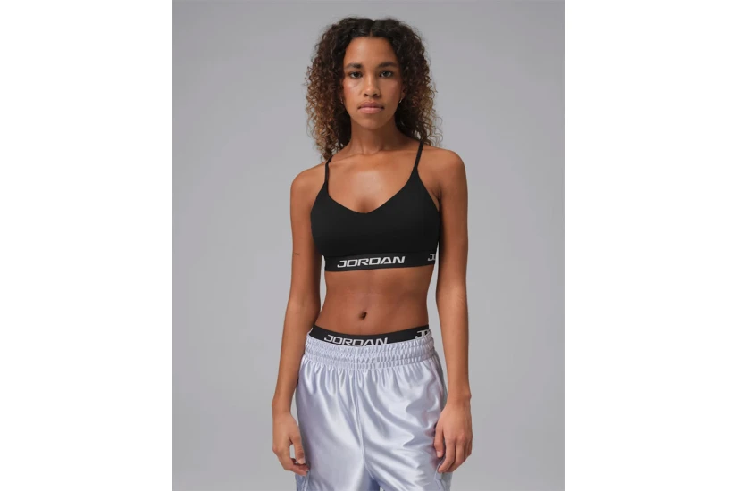 Jordan Sport Essentials Γυναικείο Μπουστάκι Μαύρο, Λευκό