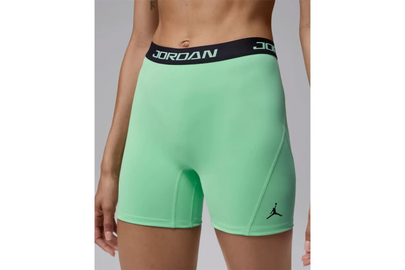 Jordan Sport Essentials Dri-FIT High-Waisted Γυναικείο Κοντό Κολάν Βεραμάν, Μαύρο