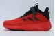 Adidas Performance Ownthegame 3.0 Μπασκετικά Παπούτσια Κόκκινα, Μαύρα