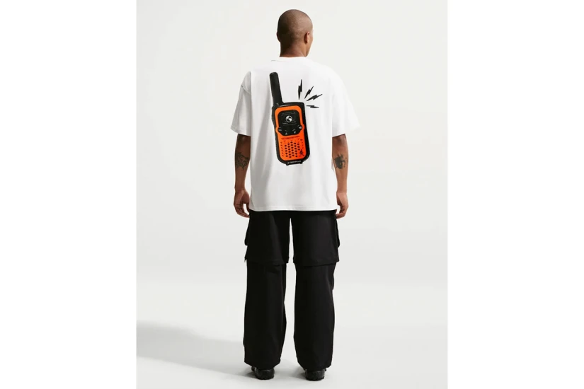 Nike ACG Dri-FIT Ανδρικό Κοντομάνικο T-Shirt Εκρού, Πορτοκαλί, Μαύρο