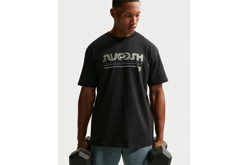 Nike Training Ανδρικό Κοντομάνικο T-Shirt Μαύρο