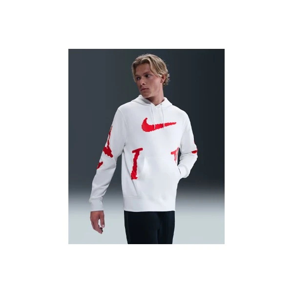 Nike Sportswear Club Fleece Hoodie Ανδρικό (IH4258 100)