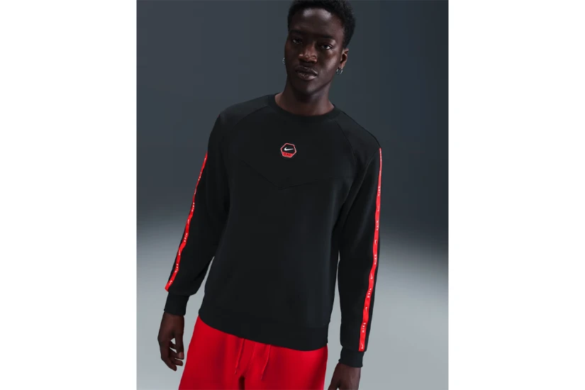 Nike Sportswear City Side Fleece Ανδρική Μακρυμάνικη Μπλούζα με Λαιμόκοψη