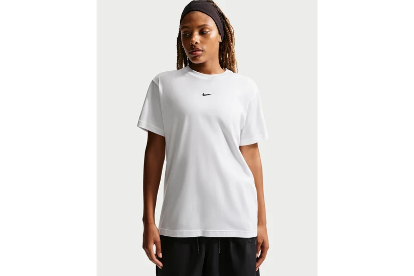 Nike Sportswear Classic Oversized Γυναικείο Κοντομάνικο T-Shirt Λευκό