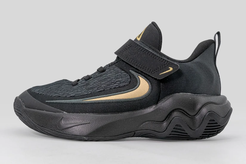Nike Giannis Immortality 4 Παιδικά Μπασκετικά Παπούτσια Μαύρα, Χρυσά
