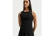 Nike Sportswear Tight Ribbed Γυναικεία Αμάνικη Μπλούζα Μαύρη