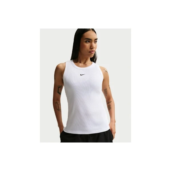 Nike Sportswear Tight Ribbed Μπλούζα Αμάνικη Γυναικεία (IH7956 100)