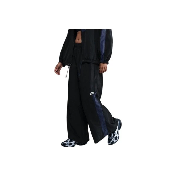 Nike Sportswear Wide-Leg Woven Παντελόνι Φόρμας Γυναικείο (IH8508 010)