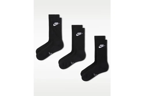 Nike Everyday Elevated Κάλτσες Ψηλές 3 Ζευγάρια (IH8522 902)