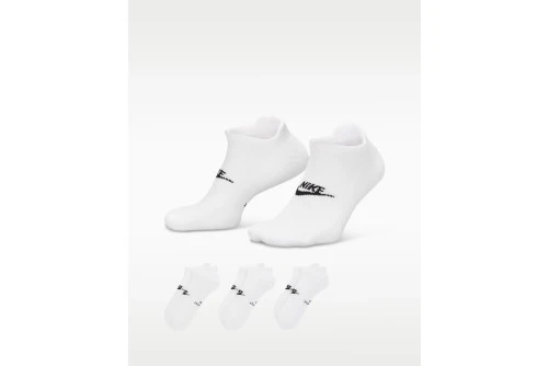 Nike Everyday Elevated No-Show Κάλτσες Κοντές 3 Ζευγάρια (IH8524 901)