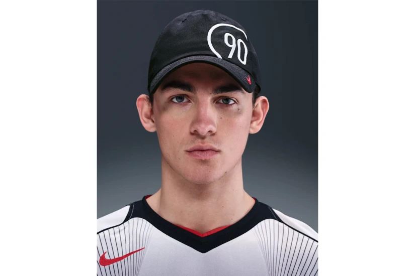 Nike Club Unstructured Cap Καπέλο Strapback Μαύρο, Λευκό