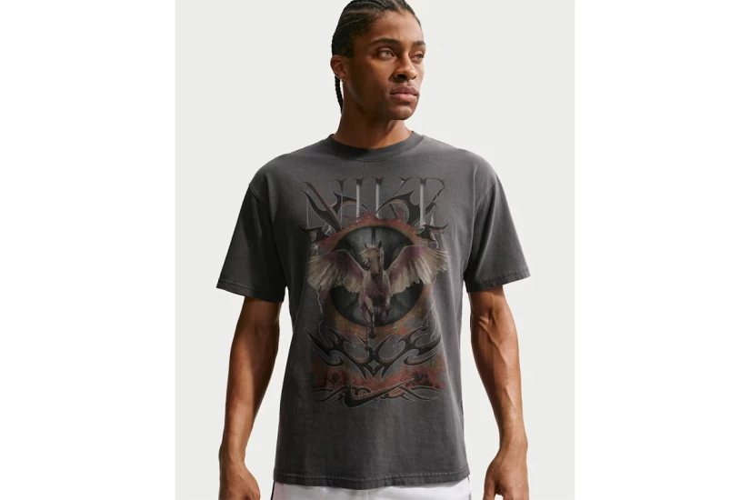 Nike Basketball Ανδρικό Κοντομάνικο T-Shirt Μαύρο