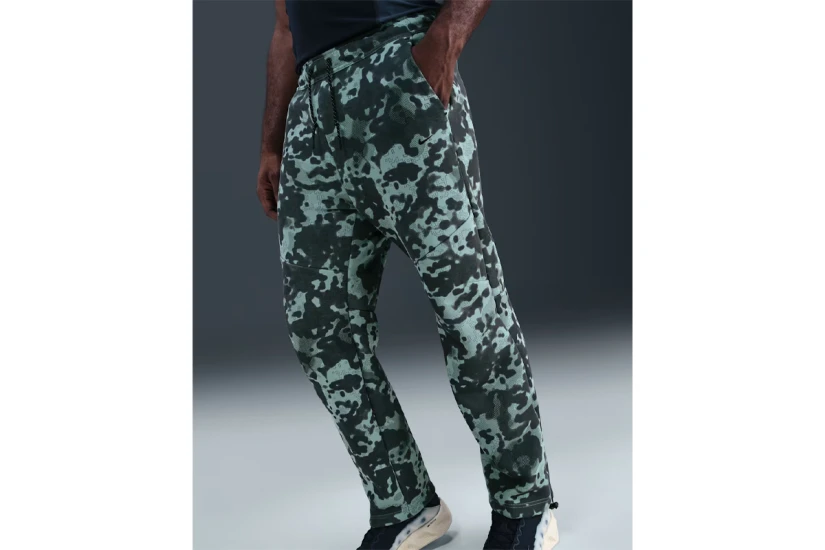 Nike Tech Open-Hem Fleece Camo Ανδρικό Παντελόνι Φόρμας
