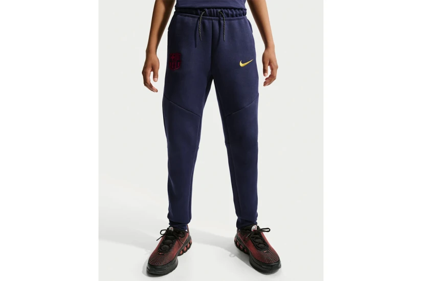 Nike FC Barcelona Παιδικό Παντελόνι Φόρμας Μπλε Σκούρο, Χρυσό, Κόκκινο