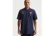 Nike F.C. Barcelona Club Football Ανδρική Κοντομάνικη Μπλούζα Polo Μπλε Σκούρο