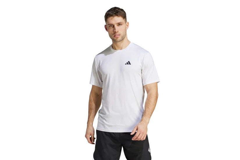 Adidas Performance Ανδρικό Κοντομάνικο Αθλητικό T-Shirt Λευκό