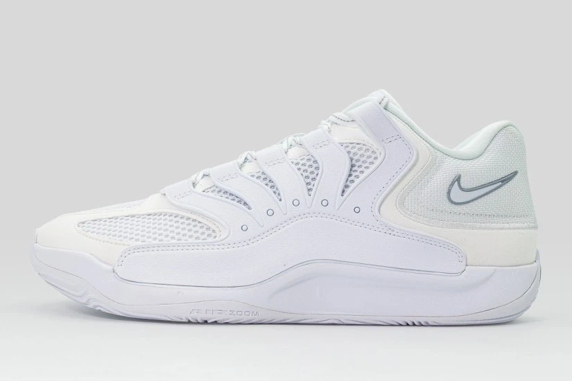 Nike KD18 Ανδρικά Μπασκετικά Παπούτσια Λευκά, Εκρού
