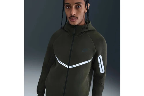 Nike Tech Fleece Reflective Ζακέτα Βαμβακερή Ανδρική (IM6537 355)
