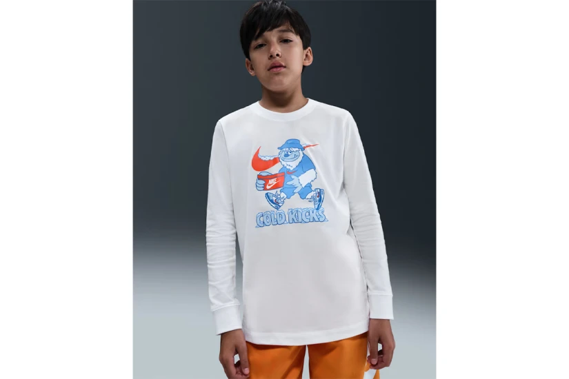 Nike Sportswear Παιδική Μακρυμάνικη Μπλούζα με Λαιμόκοψη