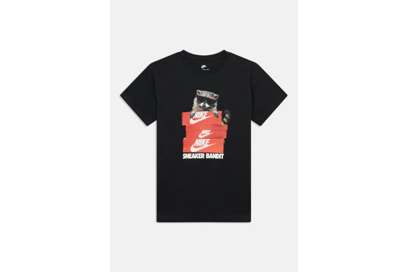 Nike Sportswear Παιδικό Κοντομάνικο T-Shirt Μαύρο, Κόκκινο, Λευκό