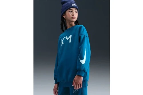 Nike Kylian Mbappe Club Fleece Μπλούζα Με Λαιμόκοψη (IM7449 301)