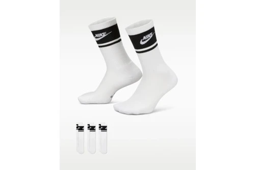 Nike Everyday Elevated Κάλτσες Ψηλές 3 Ζευγάρια (IM7949 901)
