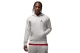 Jordan Jumpman Fleece Ανδρικό Φούτερ με Κουκούλα Γκρι Ανοιχτό