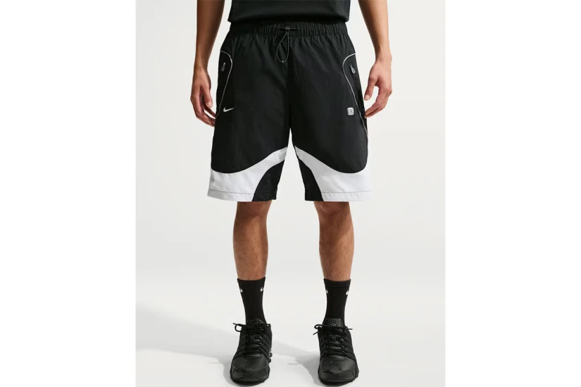 Nike Sportswear Ανδρική Βερμούδα Μαύρη, Λευκή