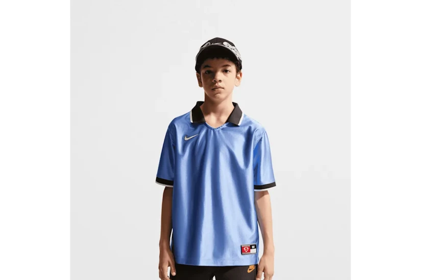 Nike Dri-FIT Energy Football Παιδικό Κοντομάνικο T-Shirt Μωβ, Μαύρο, Λευκό