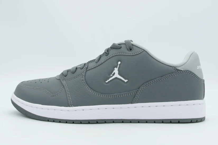 Jordan Court Connect Low Ανδρικά Sneakers Γκρι Σκούρο, Λευκά, Γκρι Ανοιχτό