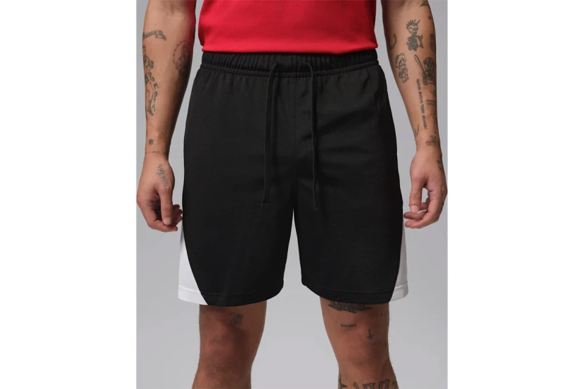 Jordan Sport Dri-FIT Ανδρική Μπασκετική Βερμούδα Μαύρη, Λευκή