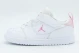Jordan Court Connect Low Βρεφικά Sneakers Λευκά, Ροζ