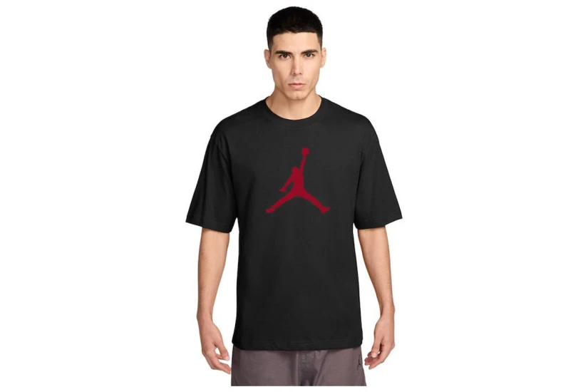 Jordan Jumpman Ανδρικό Κοντομάνικο T-Shirt Μαύρο